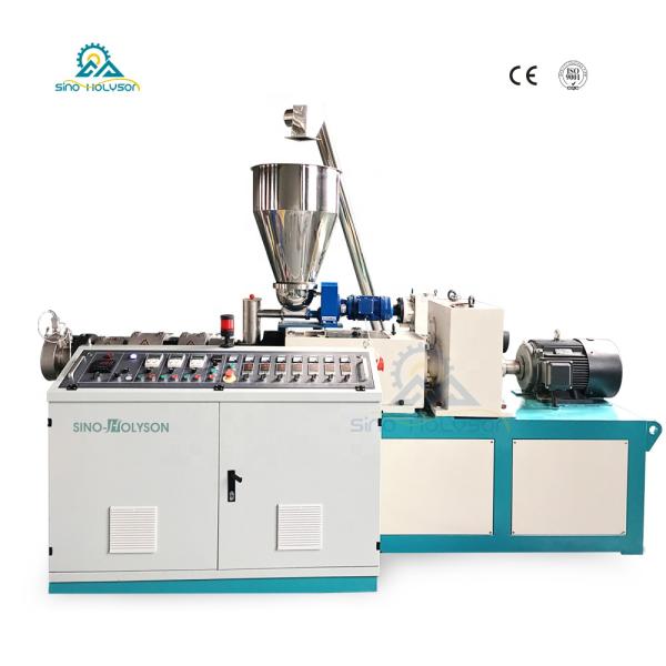 380V Double Station Corrugated Pipe Coil Machine 25 To 65kg/H