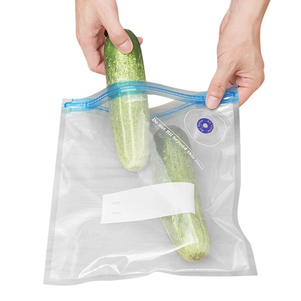 Buy Food Grade Sous Vide Vacuum Zipper Bag For Kitchen General Packaging at wholesale prices