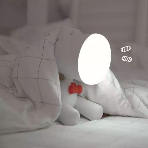 Solar Gift Dog Led Night LightNew Year Christmas Gift Sleep Creative 3500K Warm White