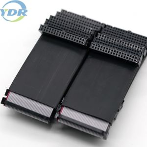 Grey IDC Flat Cable 2*17 Pins two ends For PCB breadboard UL approval