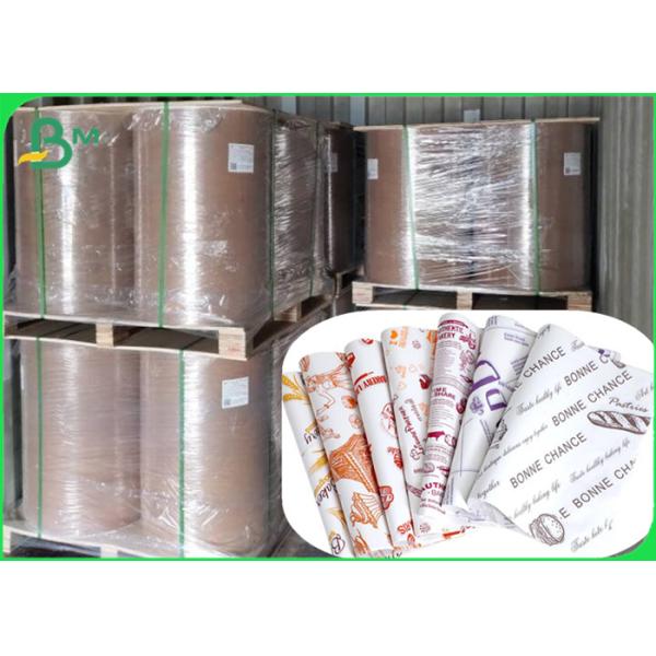 Grease / Water proof 45gsm + 10g PE Coated one side pallet pad paper Jumbo Roll Grease / Water proof 45gsm + 10g PE Coated one side pallet pad paper Jumbo Roll