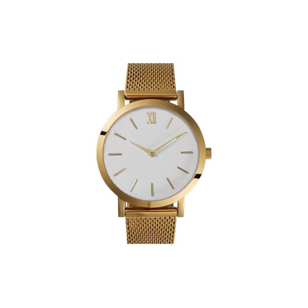 Buy 30 Atm Slim Stainless Steel Waterproof  Watch  With Milanese Bracelet at wholesale prices