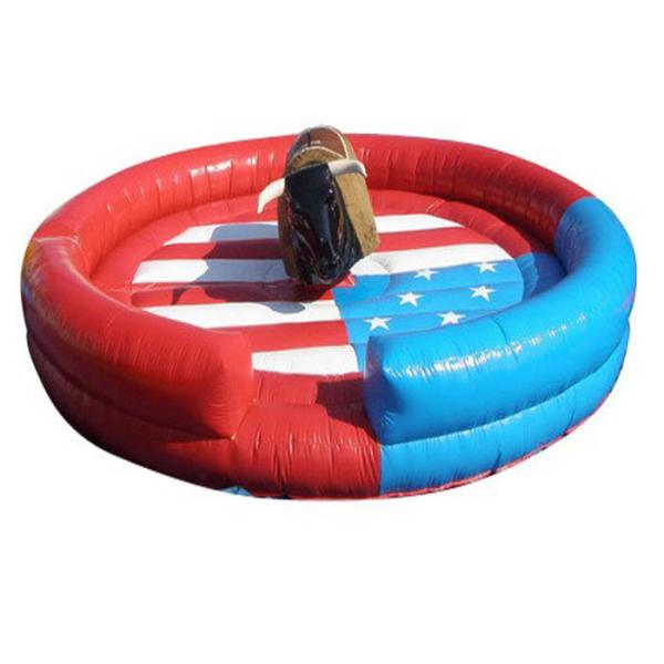 Buy Commercial Inflatable Interactive Games , Mechanical Rodeo Bull Machine at wholesale prices