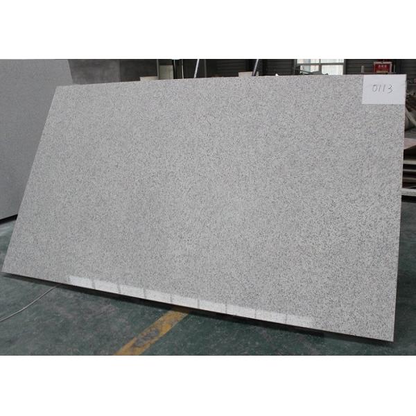 Buy White Marble Look Quartz Countertops , Marble Kitchen Countertops Big Slab at wholesale prices