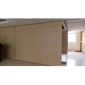 Fireproof Commercial Melamine Office Sliding Partition Walls Environmental