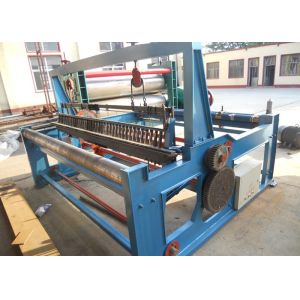 Multi Functional Crimped Wire Mesh Machine Plain Weave Style Easy Operation