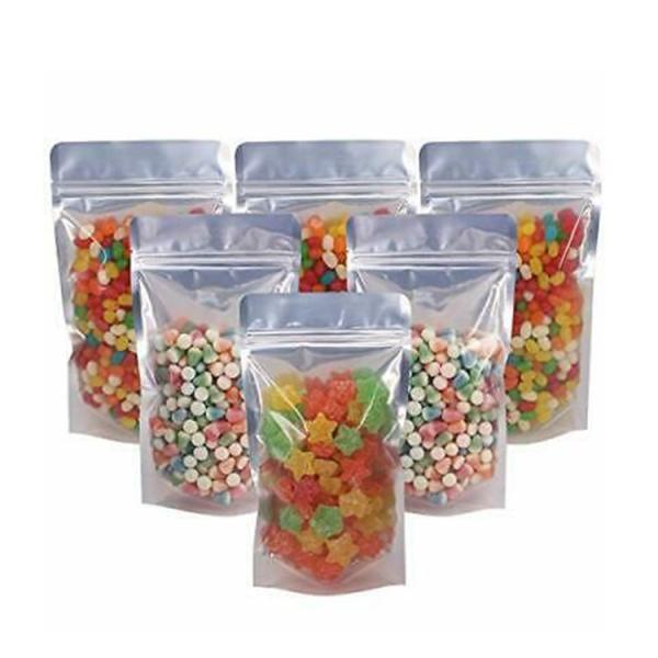 Buy Matte Black Child Proof Aluminum Foil Mylar Zipper Bags at wholesale prices