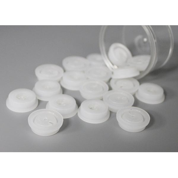 White No Toxic One Way Air Vent Valve Packing On Foil Coffee Storage Bags