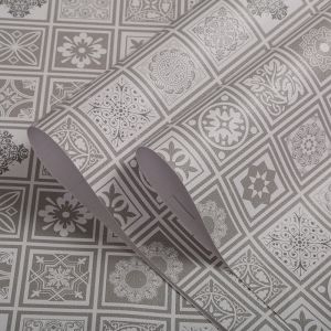 Water-Resistant Peel and Stick Wallpaper for Bathrooms Ceramic Tile Wallpaper