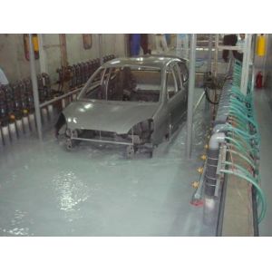 Substrate Steel Automatic Liquid Line Painting Equipment System For Automobile