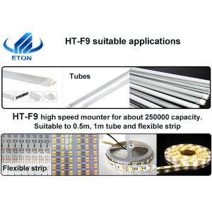 High Speed 25w CPH Pick And Place Machine For LED Flexible Strip Tube Light