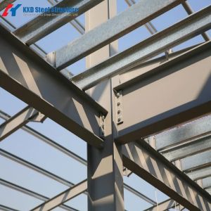 China Portal Painted Frame Steel Structure Workshop on sale