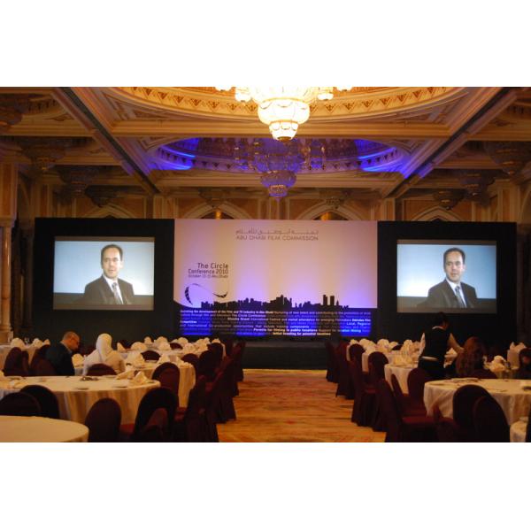 Full Color Indoor Rental LED Display P3.91mm Intelligent Fast Lock Easy