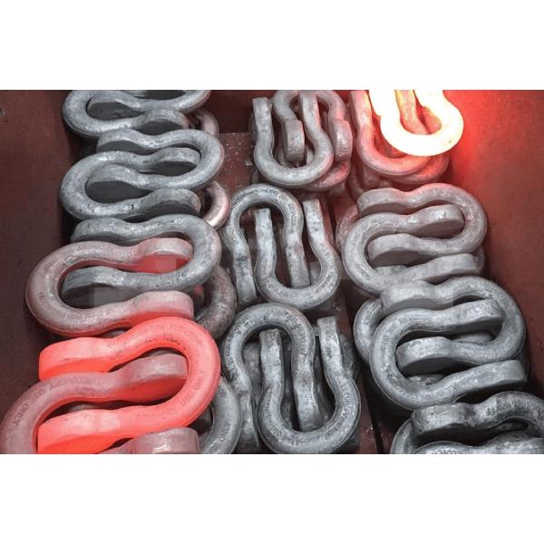 Custom Lifting Lyre Shackles Galvanized Forged Anchor Shackle by OEM Steel Forgings