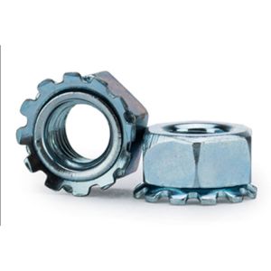 UNF 7/16'' 1/2'' 9/16'' Carbon steel Galvanized K Nut Customized Zinc Plating