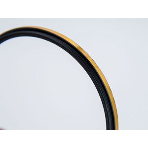 Optical Glass UV IR Cut Filter Golden Frame , IR Pass Through Filter For