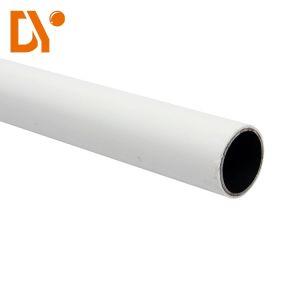 Lean Pipe PE / ABS Coated Metal Tube For Pipe Joint System Rack System Workbench