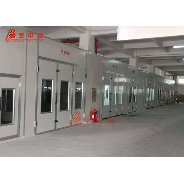 Customized Auto Maintenance Spray Booth Line / Automotive Repair Paint Line