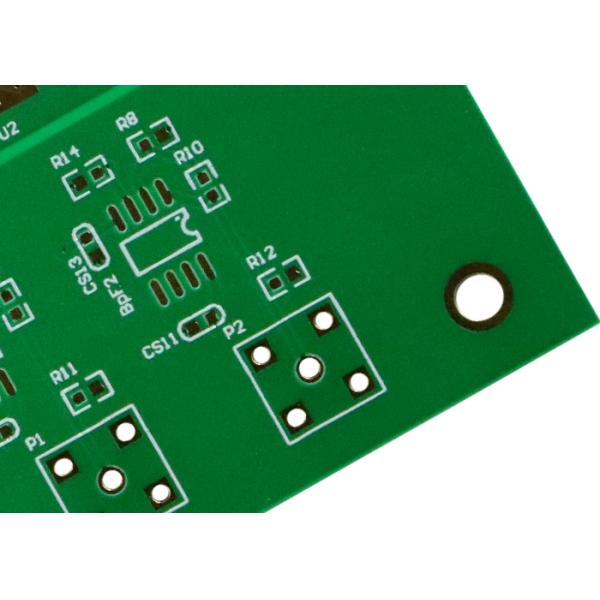 Green 4 Layer Double Sided Prototype PCB Fabrication For Elevator / Moving Staircase