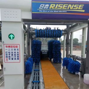High Pressure Tunnel Car Wash System With Air Dryer Air Brushes 9600x3800x3400MM