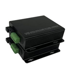 Unbalanced audio to Fiber with standard Terminal