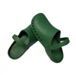 Quality Cleanroom Anti Static Safety Shoes EVA Clogs Green Nurse Clogs For Hospital for sale