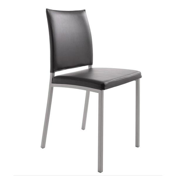 High Wear Resistance Contemporary Dining Chairs With Metal Legs DC-7327