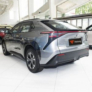 Personal Toyota Bz4X Electric SUV with Large Capacity and in Red/Blue