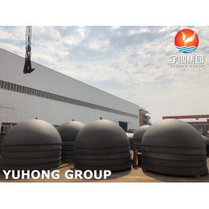 ASME SA516 Gr 70 Carbon Steel Elliptical Head Dished Head Shell Cover For