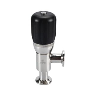 General Sanitary Clamp Relief Valve with Cylindrical Head Code in SS304 316 316L