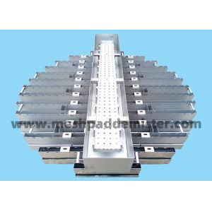 China Metal Distillation Tower Internals Trough Distributor on sale