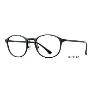 Round Plastic Ultra Light Eyeglass Frames For Men Women Classical Unisex