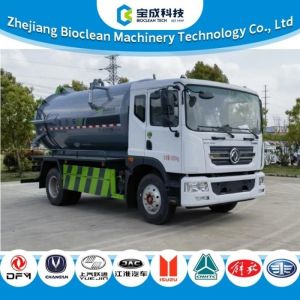 Quality 10m3 10000L 16tons Suction Sewage Truck With D4.5NS6B240 Engine for sale