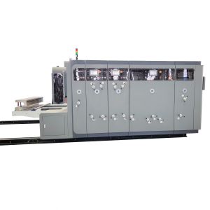 Servo Motor Paper Feeding Carton Printer For Slotting 5 Layers Corrugated Board