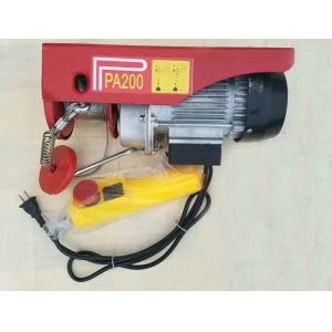 PA200 Miniature Electric Hoist 10m/min With Trolley Systems