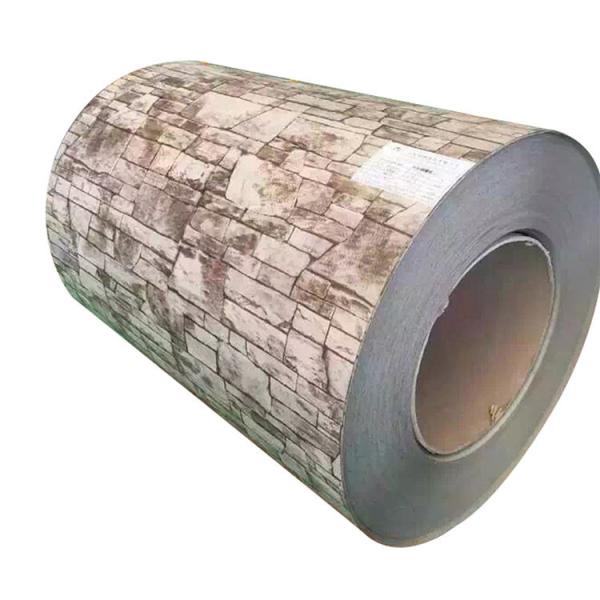 Color Coated PPGL Steel Coil 600mm Zinc Coating For Ppgi Galvanized