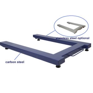4mm Carbon Steel Portable Mobile Cattle Weighing Scale