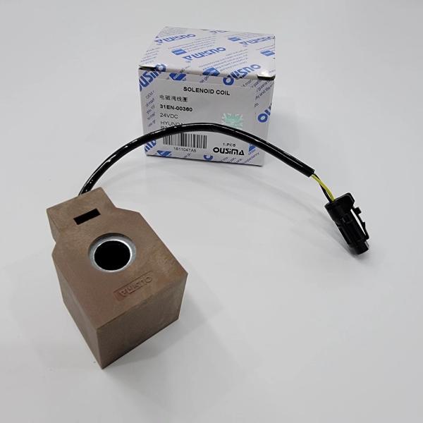 31EN-00360 Solenoid Coil 24vdc For Hyundai Excavator R210-5