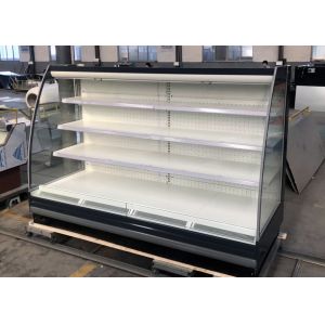 Semi Vertical Open Display Cabinet With Remote Condensing Unit 1500mm Heigh