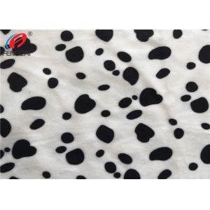 Animal Printed Warp Knitting Polyester Velvet Fabric Brushed Velboa Fabric