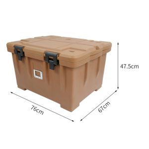 110L Insulated Food Transport Containers With Wheels