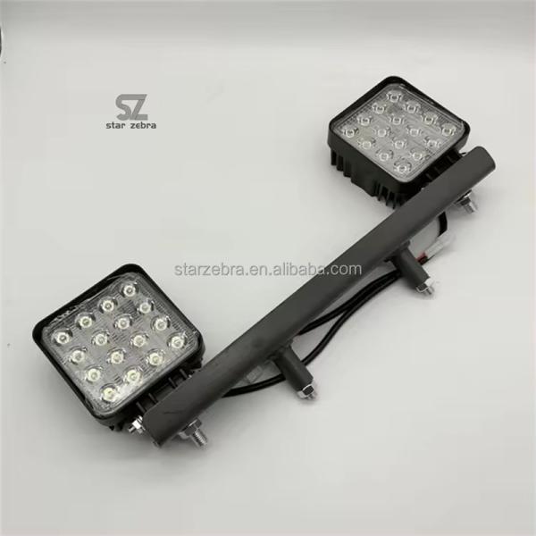 Highly Durable Pc130 160 200 220 240 270 360-7-8 Cab Ceiling Lamp Holder And Led Lamp For Komatsu with After Service