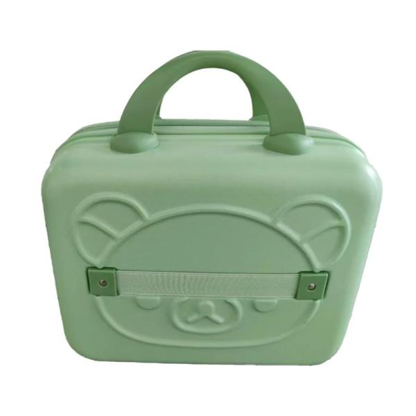 Zipper Closure Portable Lightweight Professional Makeup Storage Box Cartoon
