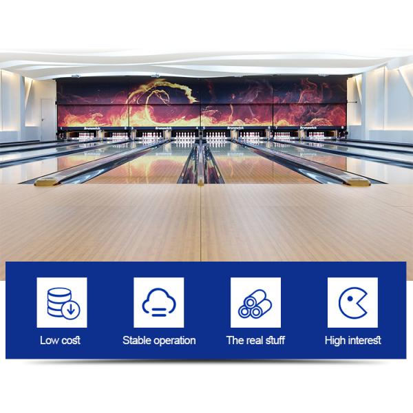 Custom Brunswick Bowling Machine With 24m Fitness Center And Excellent Bowling Ball