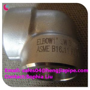 China socket welded elbow(1/8''-4'') on sale