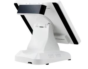 Quality 15 inch LED/VFD Win/Android POS Cash Register with Capacitive Touch Screen RAM 8GB DDR3 for sale