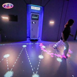 4000 Lumens Bright Mobile Interactive Floor Projection System For Wedding