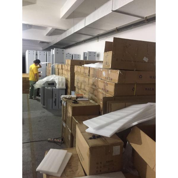 Airport Security Walk Through Metal Detector Gate 33 Independent Zones