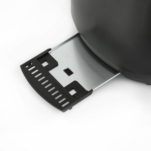 Hot Sale 2 slice Black toasters bread toaster for kitchen