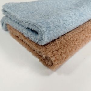 390gsm Polyester Sherpa Fleece Fabric